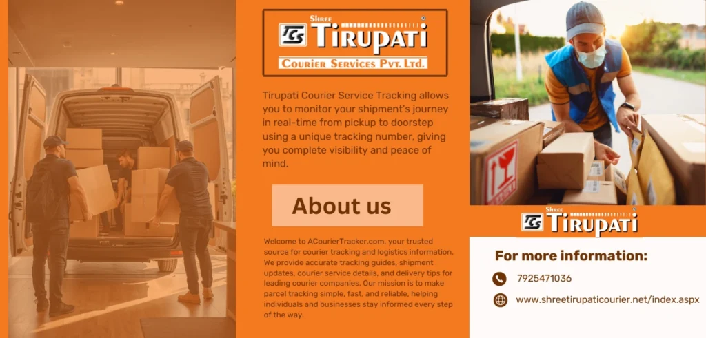 Tirupati Courier Service Tracking Guide for Real-Time Shipment Status and Delivery Updates Tirupati Courier Service Tracking