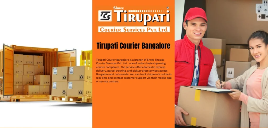 Tirupati Courier Bangalore
