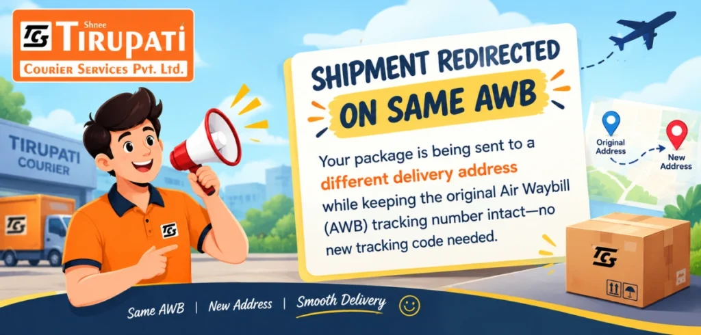 Shipment Redirected on Same AWB: Complete 2026 Guide Shipment Redirected on Same AWB