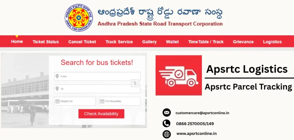 Apsrtc Parcel Tracking